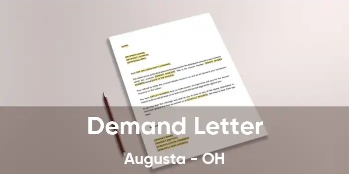 Demand Letter Augusta - OH