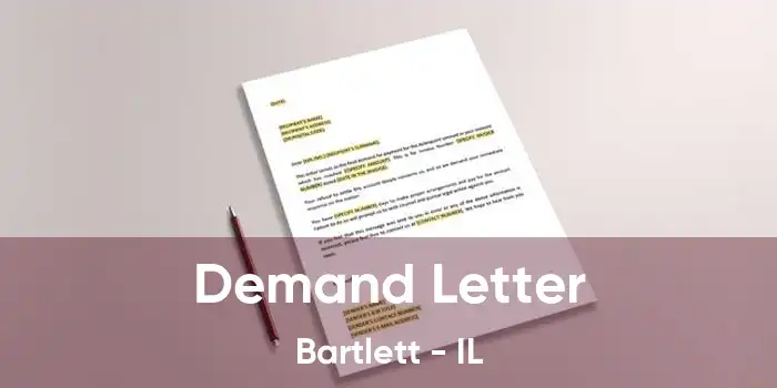 Demand Letter Bartlett - IL