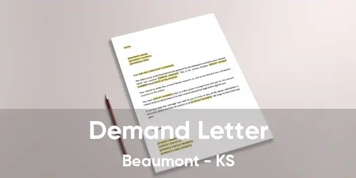  Demand Letter Beaumont - KS