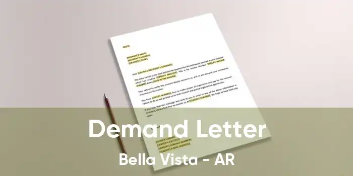 Demand Letter Bella Vista - AR