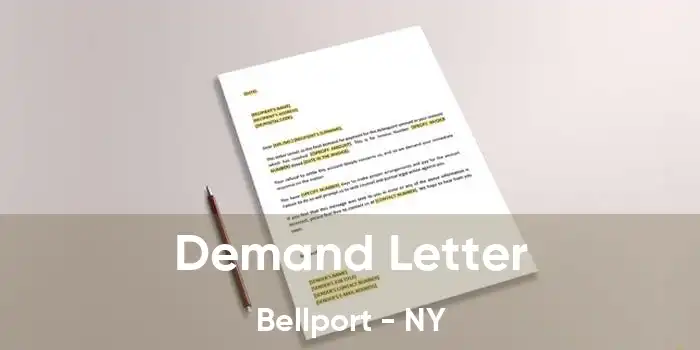 Demand Letter Bellport - NY