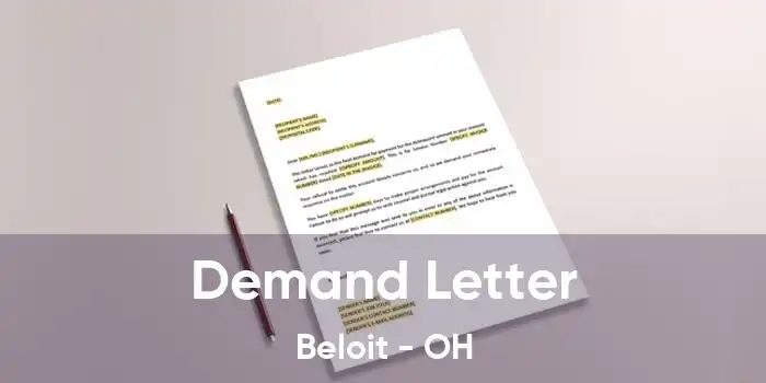 Demand Letter Beloit - OH