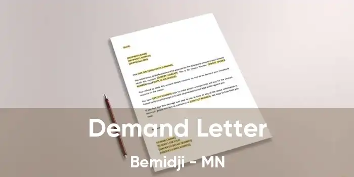 Demand Letter Bemidji - MN