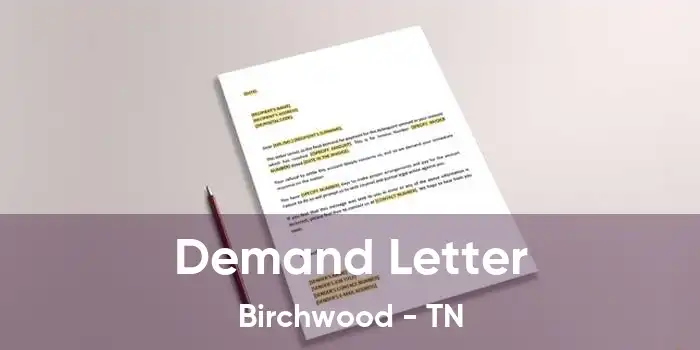 Demand Letter Birchwood - TN