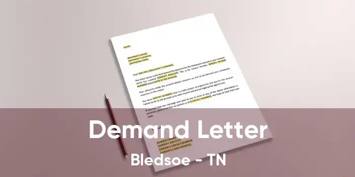  Demand Letter Bledsoe - TN