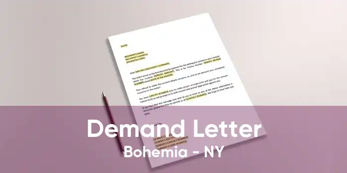 Demand Letter Bohemia - NY