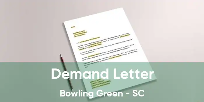 Demand Letter Bowling Green - SC