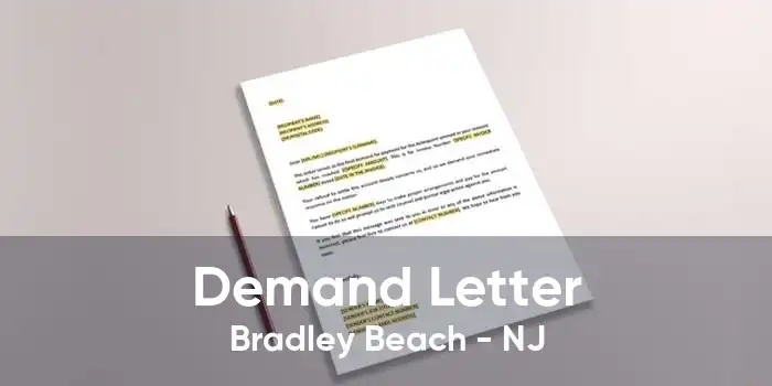 Demand Letter Bradley Beach - NJ