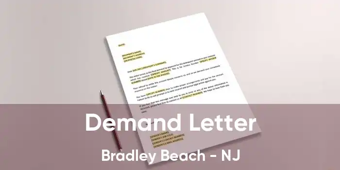 Demand Letter Bradley Beach - NJ