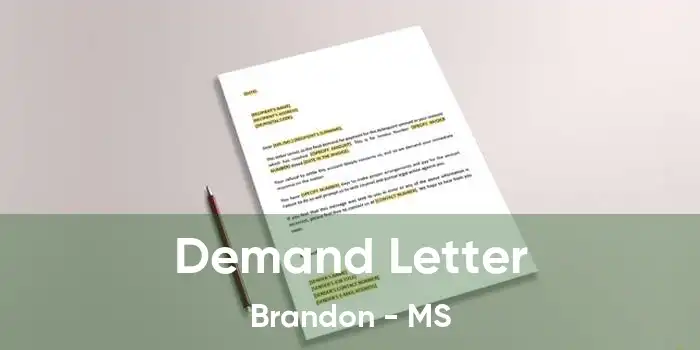 Demand Letter Brandon - MS