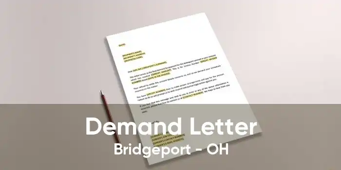 Demand Letter Bridgeport - OH