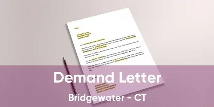 Demand Letter Bridgewater - CT