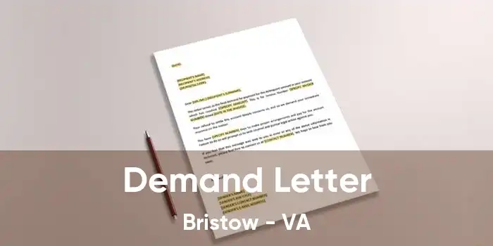 Demand Letter Bristow - VA