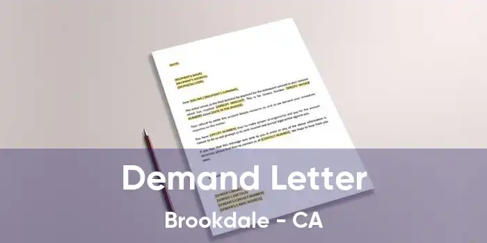 Demand Letter Brookdale - CA