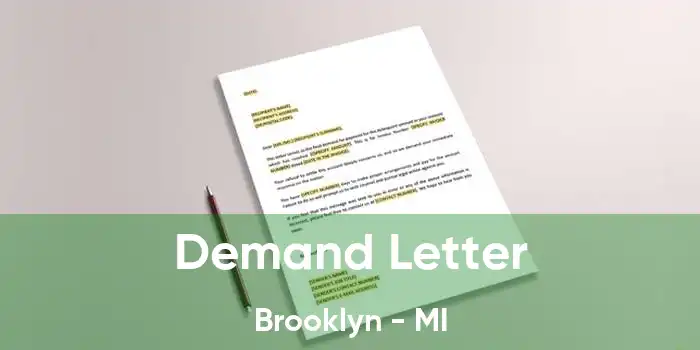 Demand Letter Brooklyn - MI