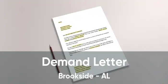  Demand Letter Brookside - AL