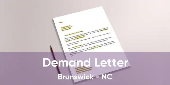  Demand Letter Brunswick - NC
