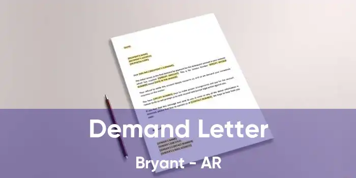 Demand Letter Bryant - AR