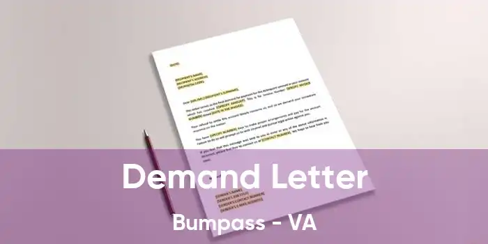 Demand Letter Bumpass - VA