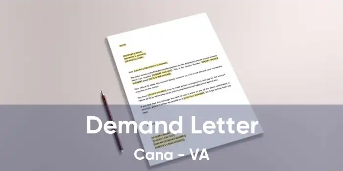 Demand Letter Cana - VA