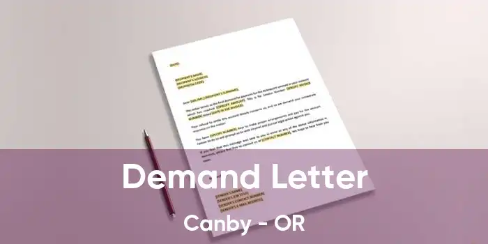 Demand Letter Canby - OR