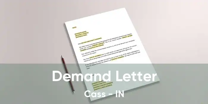  Demand Letter Cass - IN
