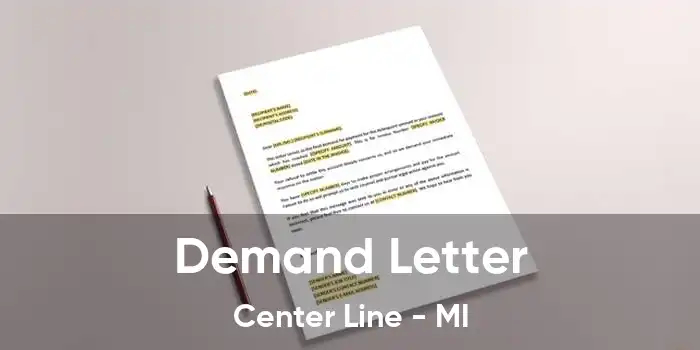 Demand Letter Center Line - MI