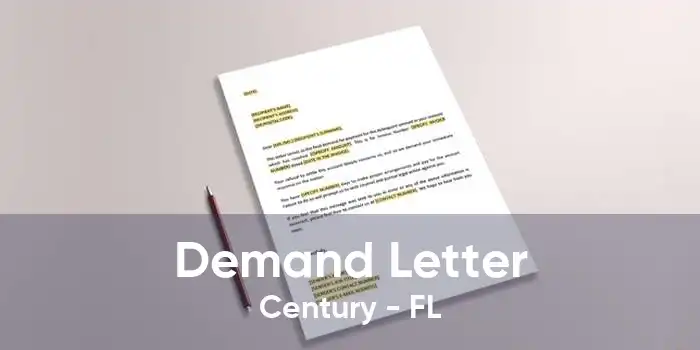 Demand Letter Century - FL