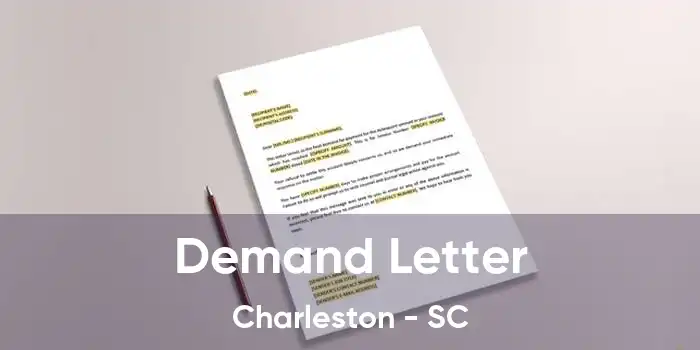 Demand Letter Charleston - SC