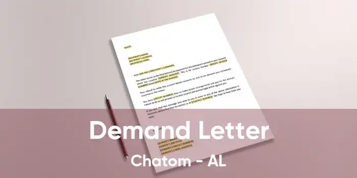 Demand Letter Chatom - AL