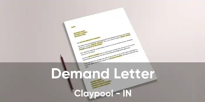 Demand Letter Claypool - IN