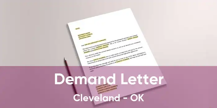  Demand Letter Cleveland - OK