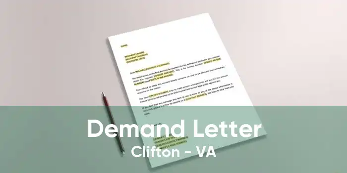 Demand Letter Clifton - VA
