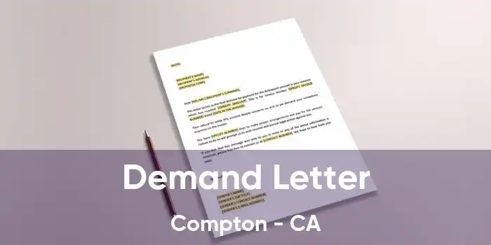 Demand Letter Compton - CA