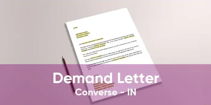 Demand Letter Converse - IN