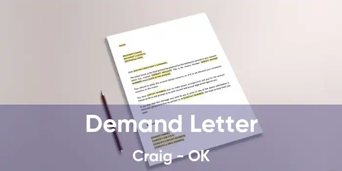  Demand Letter Craig - OK