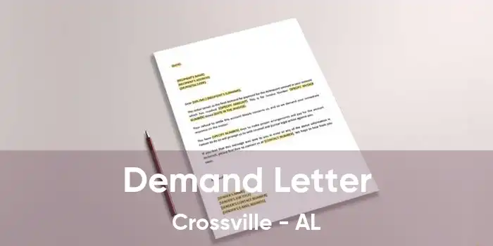 Demand Letter Crossville - AL