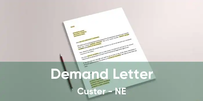  Demand Letter Custer - NE
