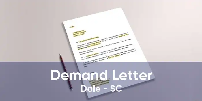 Demand Letter Dale - SC