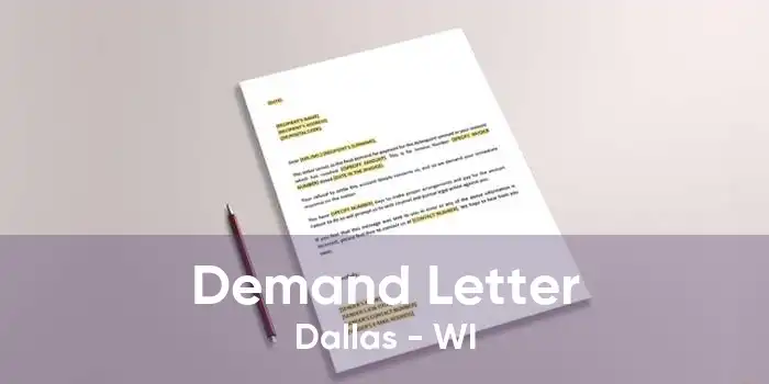 Demand Letter Dallas - WI