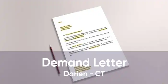 Demand Letter Darien - CT
