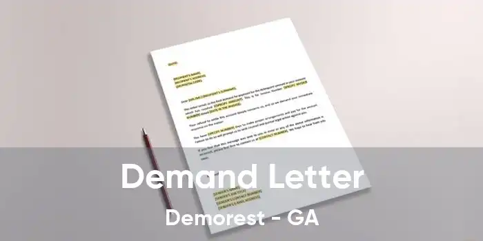 Demand Letter Demorest - GA