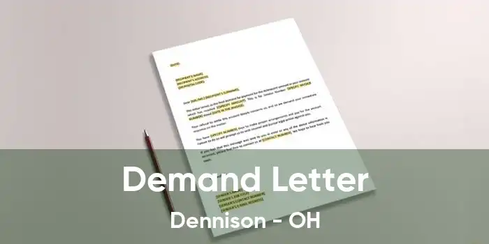 Demand Letter Dennison - OH