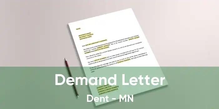 Demand Letter Dent - MN