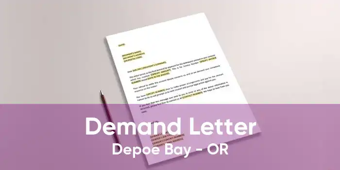 Demand Letter Depoe Bay - OR