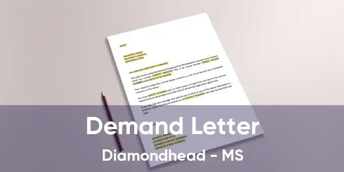 Demand Letter Diamondhead - MS