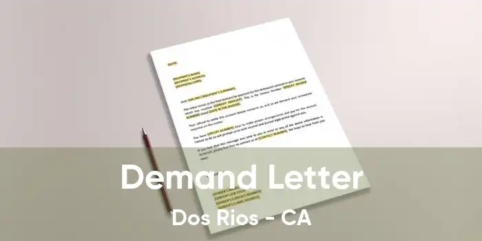 Demand Letter Dos Rios - CA