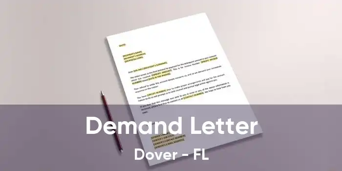 Demand Letter Dover - FL