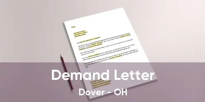 Demand Letter Dover - OH