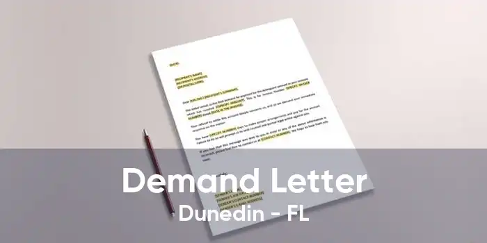 Demand Letter Dunedin - FL